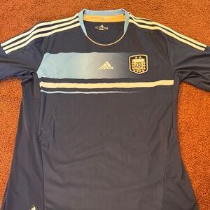 Adidas Argentine Football Association Dark Blue Argentina Men's Jersey
